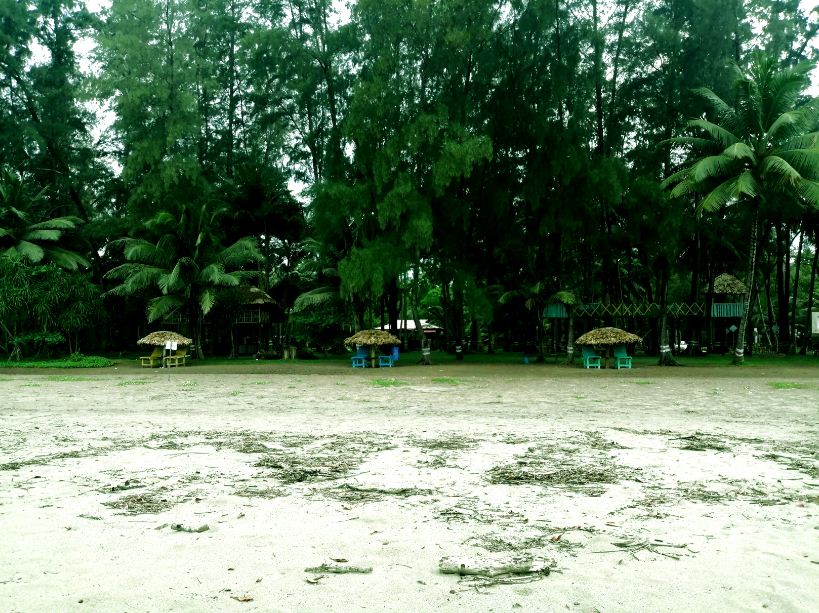 Wide beach of Karmatang