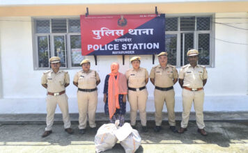 मायाबंदर में बड़े पैमाने पर छापे: IMFL की 44 बोतलें बरामद Police Station Mayabunder