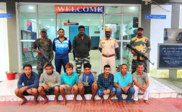 उत्तरी और मध्य अंडमान में अथक शिकार विरोधी अभियान के परिणामस्वरूप 07 म्यांमार के शिकारियों को गिरफ्तार किया गया N&M Police