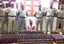 पुलिस थाना बाराटांग द्वारा अवैध शराब की बड़ी जब्ती, एक गिरफ्तार Daaru