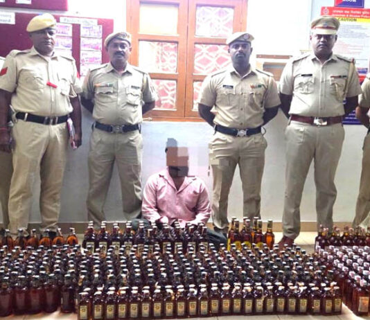 पुलिस थाना बाराटांग द्वारा अवैध शराब की बड़ी जब्ती, एक गिरफ्तार Daaru