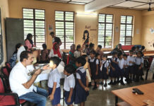 मायाबंदर शैक्षिक क्षेत्र के अंतर्गत स्कूली छात्रों के लिए नेत्र जांच शिविर का आयोजन Eye Screening