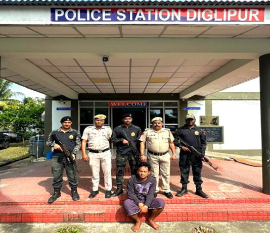 शिकार रोकने के लिए चलाए गए “ऑपरेशन कोरल शील्ड” में नॉर्थ अंडमान में एक और गिरफ्तारी हुई है। Anti poaching diglipur