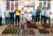 рд╕реНрд╡рд┐рдлреНрдЯ рдкреБрд▓рд┐рд╕ рдХрд╛рд░реНрд░рд╡рд╛рдИ рдиреЗ рдмрд┐рд▓рд┐рдЧреНрд░рд╛рдЙрдВрдб рдорд╛рд░реНрдХреЗрдЯ рдореЗрдВ рдЕрд╡реИрдз рд╢рд░рд╛рдм рдХреЗ рднрдВрдбрд╛рд░рдг рдХреЛ рдирд╛рдХрд╛рдо рдХрд┐рдпрд╛ред Billiground Sharab