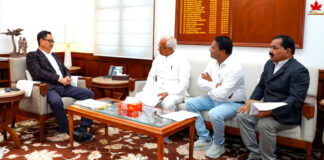 Bishnu With Kiran Rejiju