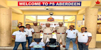 PS एबरडीन ने एक ही दिन में दो बड़े एंटी-ड्रग छापे मारे; दो लोग गिरफ्तार। Meth PS Aberdeen
