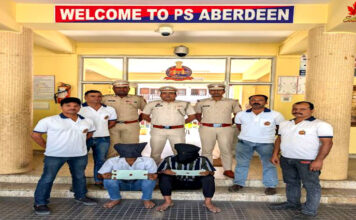 PS एबरडीन ने एक ही दिन में दो बड़े एंटी-ड्रग छापे मारे; दो लोग गिरफ्तार। Meth PS Aberdeen