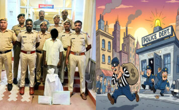 कदमताला पुलिस ने चोरी का मामला सुलझाया, आरोपी गिरफ्तार, बड़ी मात्रा में सामान बरामद Kadamtala Police