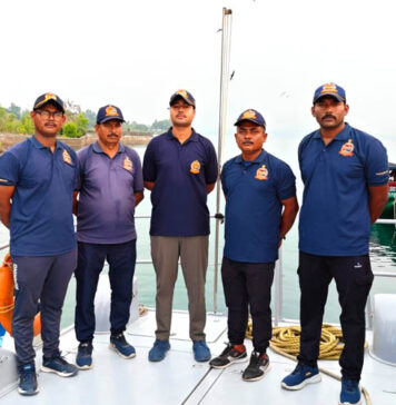 मायाबंदर के पास समन्वित समुद्री बचाव अभियान Helli Rescue