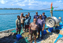 PMF मायाबंदर की तुरंत कार्रवाई से ओलिवर आइलैंड के पास बहते हुए मछली पकड़ने वाले ट्रॉलर को बचाया गया। Rescue