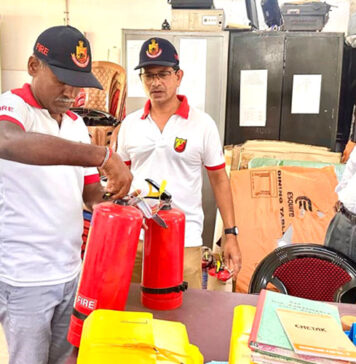 GSSS ओरलकाचा में अग्नि सुरक्षा निरीक्षण किया गया। Agni Surakcha Nirichan