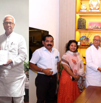 सांसद बिष्णु पदा रे जी भारत सरकार के शिक्षा मंत्रालय के सचिव और माननीय केंद्रीय बंदरगाह, जहाजरानी और जलमार्ग मंत्री जी से मुलाक़ात की Bishnu Pada Ray