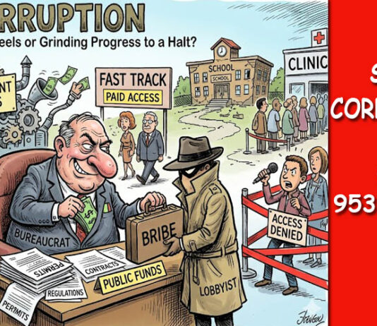 भ्रष्टाचार-रोधी इकाई ने समर्पित हेल्पलाइन नंबर जारी किया। Corruption Help Line