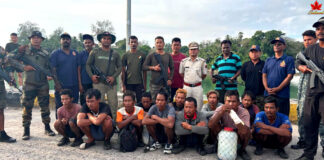 निकोबार ज़िला पुलिस द्वारा ‘सी सेंटिनल’ अभियान शुरू किया गया, 11 विदेशी शिकारी पकड़े गए Sea Poachers