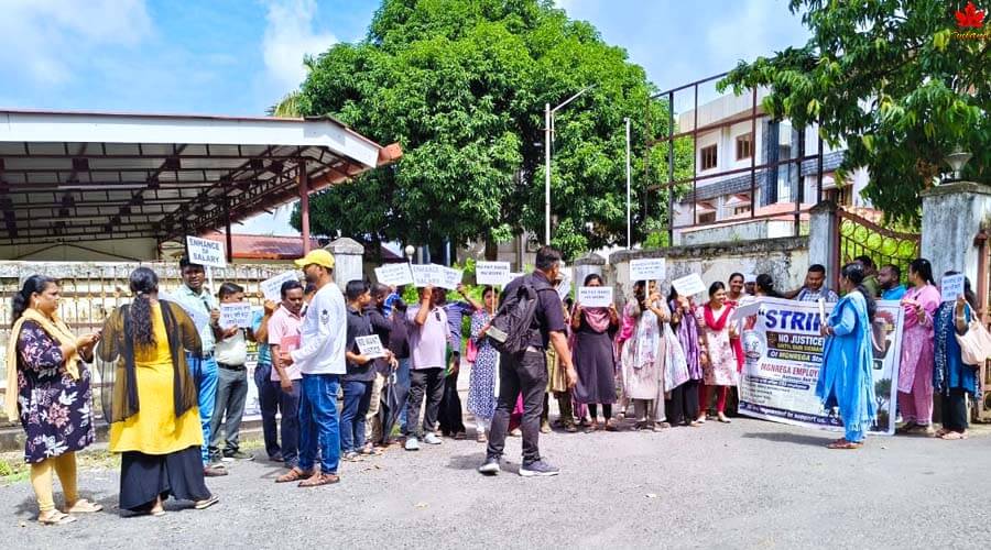 Andaman MGNREGA Strike