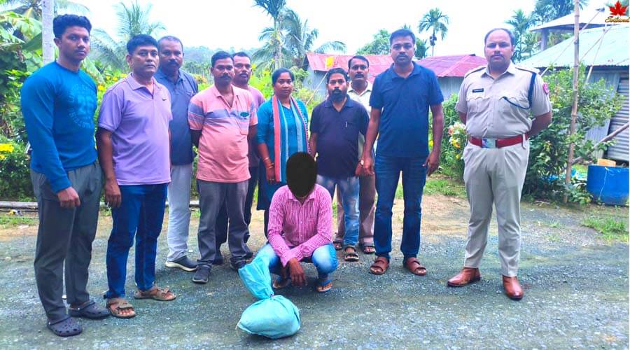 Kadamtala Police Seize Ganja