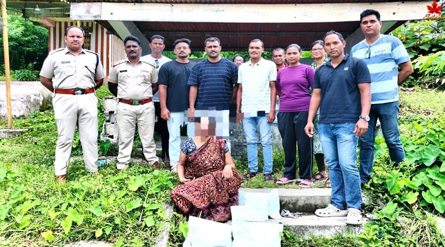 Rangat Police Seize Ganja
