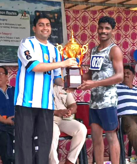 Monsoon Marathon winner