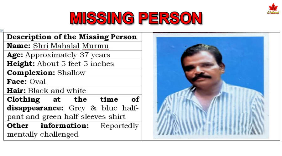 Missing person