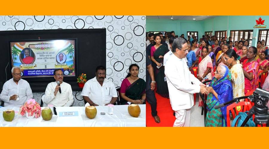 LG Visit Swaraj Dweep